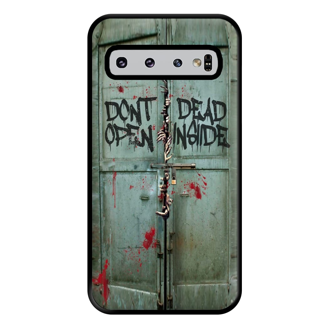 Don't Open Dead Inside Phone Case for Galaxy S10 Plus