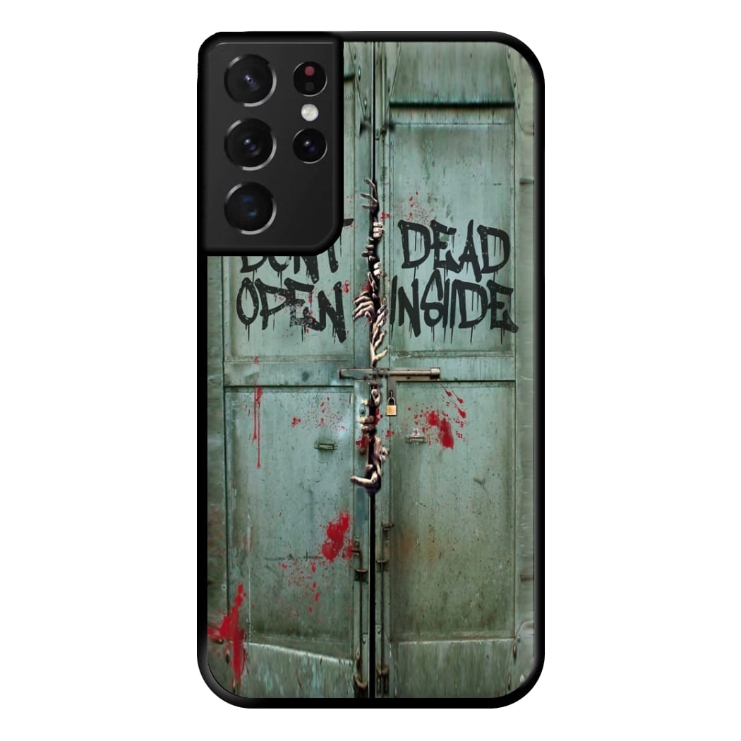 Don't Open Dead Inside Phone Case for Galaxy S21 Ultra