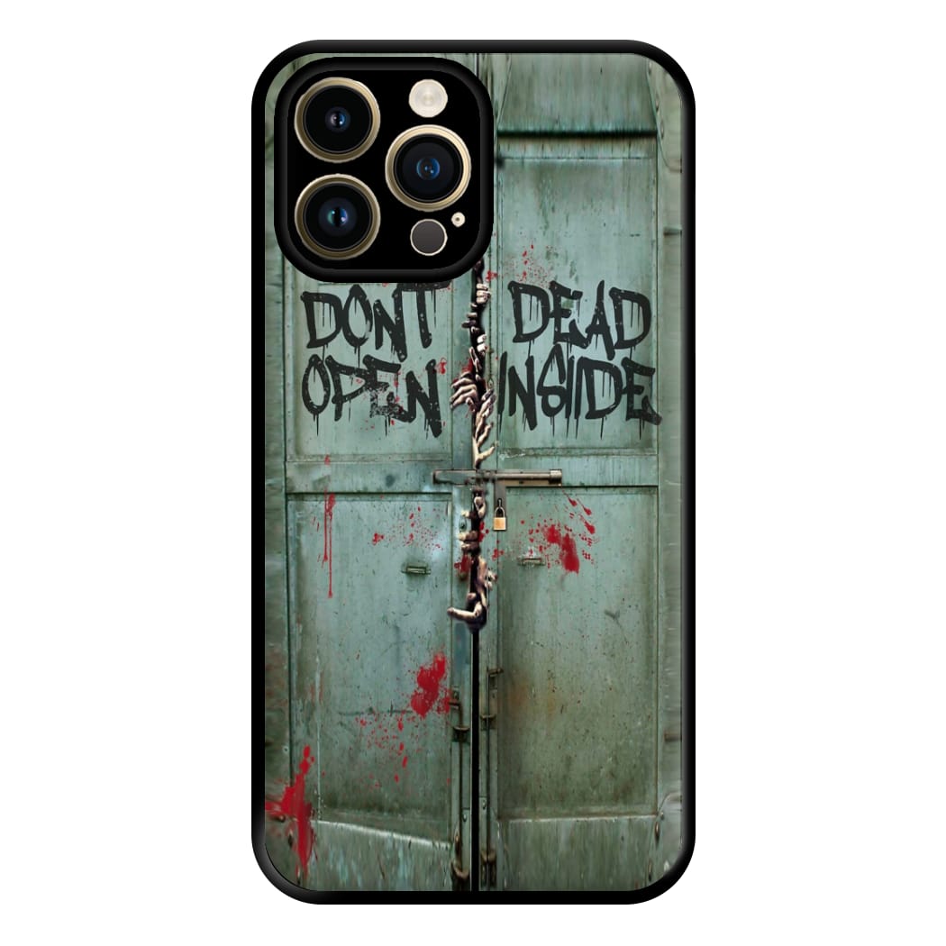 Don't Open Dead Inside Phone Case for iPhone 14 Pro Max