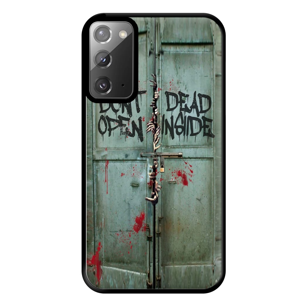 Don't Open Dead Inside Phone Case for Galaxy Note 20 Ultra