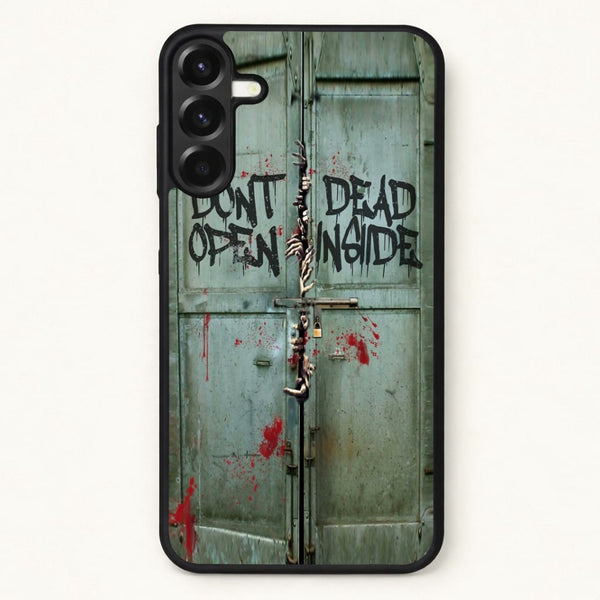 Don't Open Dead Inside Phone Case for Galaxy A57
