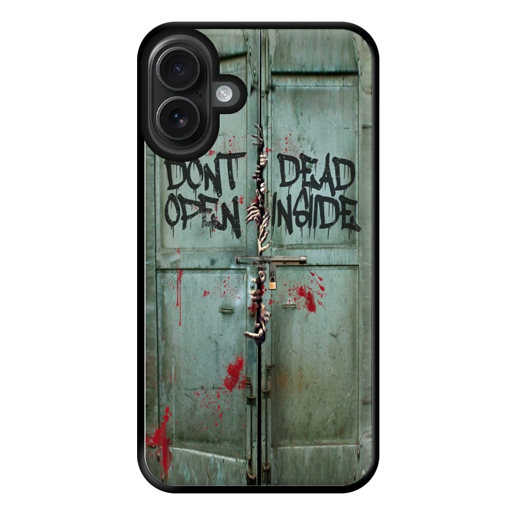 Don't Open Dead Inside Phone Case for iPhone 16 Plus