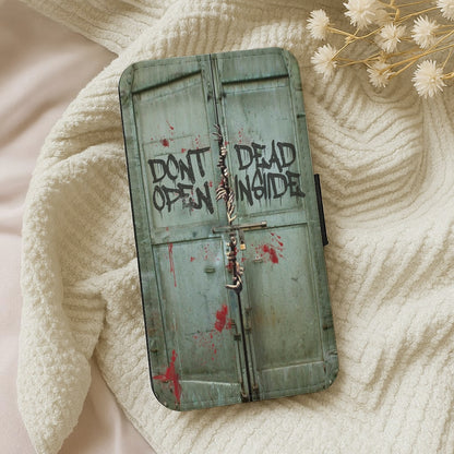 Don't Open Dead Inside Wallet Phone Case