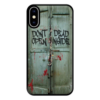 Don't Open Dead Inside Phone Case for iPhone XS Max