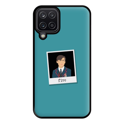 Sticker Five - Umbrella Academy Phone Case for Galaxy A12