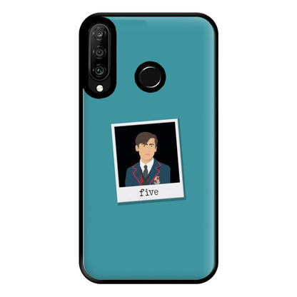 Sticker Five - Umbrella Academy Phone Case for Huawei P30 Lite