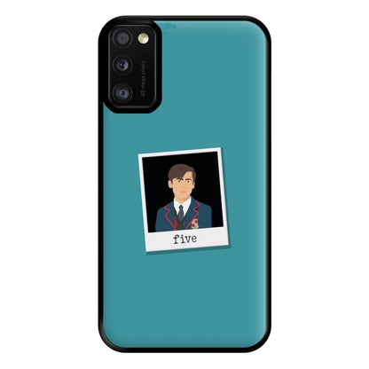 Sticker Five - Umbrella Academy Phone Case for Galaxy A41