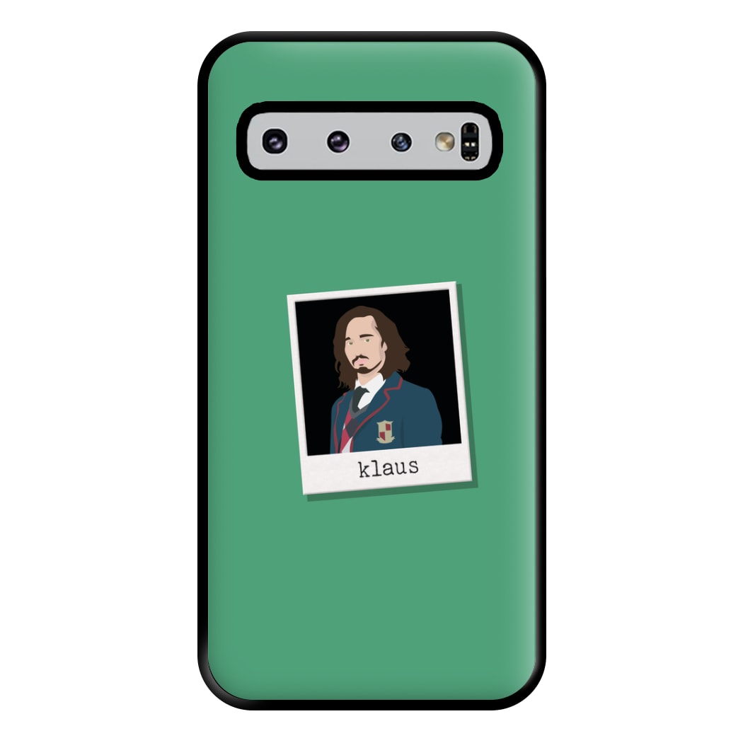 Sticker Klaus - Umbrella Academy Phone Case for Galaxy S10 Plus