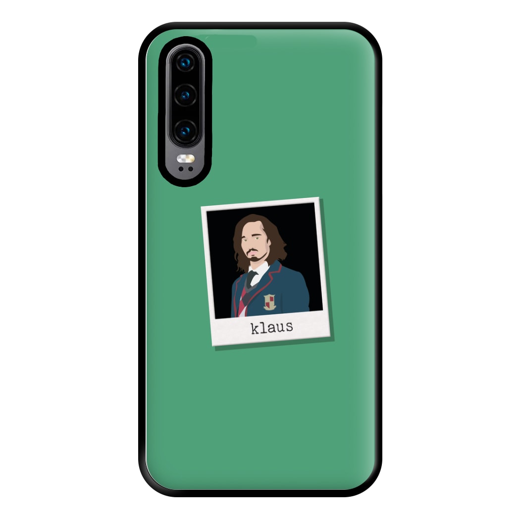 Sticker Klaus - Umbrella Academy Phone Case for Huawei P30