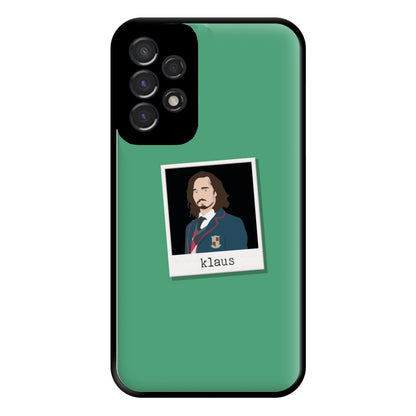 Sticker Klaus - Umbrella Academy Phone Case for Galaxy A53