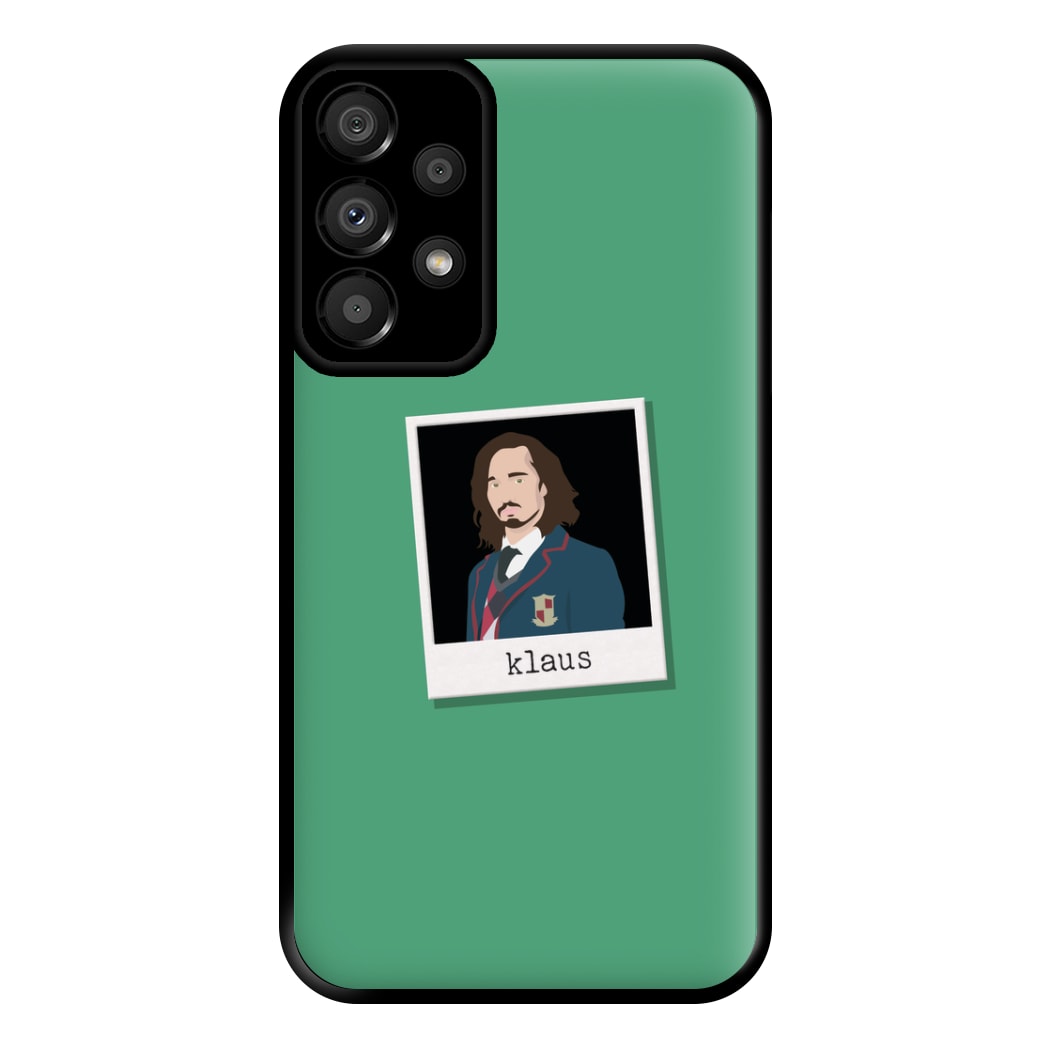 Sticker Klaus - Umbrella Academy Phone Case for Galaxy A33