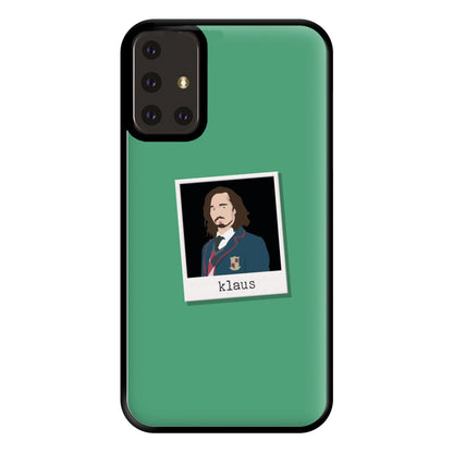 Sticker Klaus - Umbrella Academy Phone Case for Galaxy A71