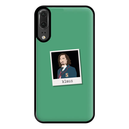 Sticker Klaus - Umbrella Academy Phone Case for Huawei P20