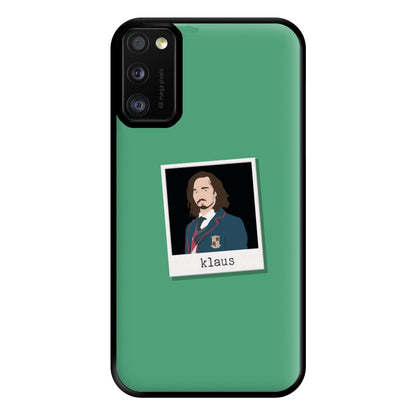 Sticker Klaus - Umbrella Academy Phone Case for Galaxy A41