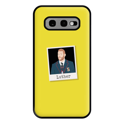 Sticker Luther - Umbrella Academy Phone Case for Galaxy S10e