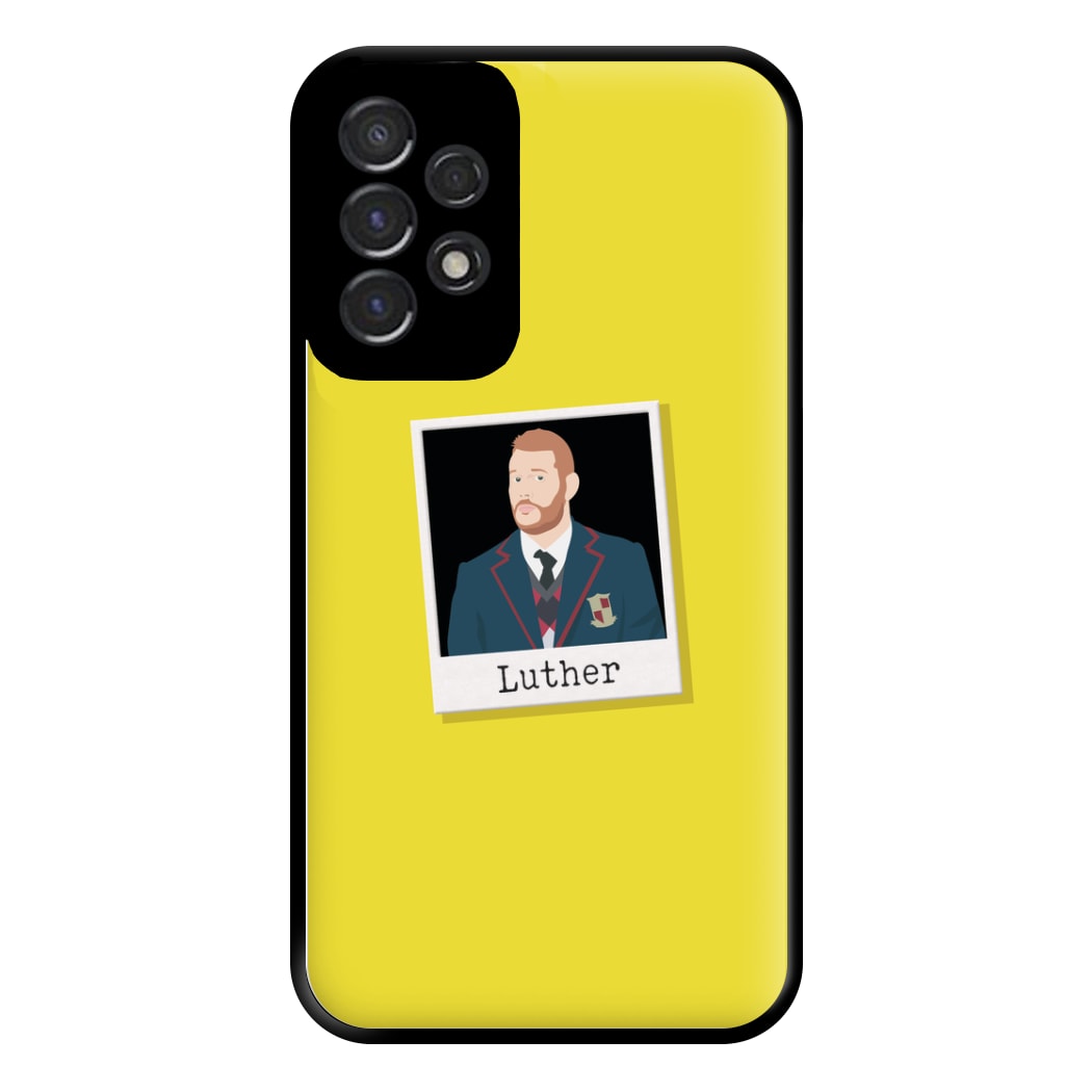 Sticker Luther - Umbrella Academy Phone Case for Galaxy A53