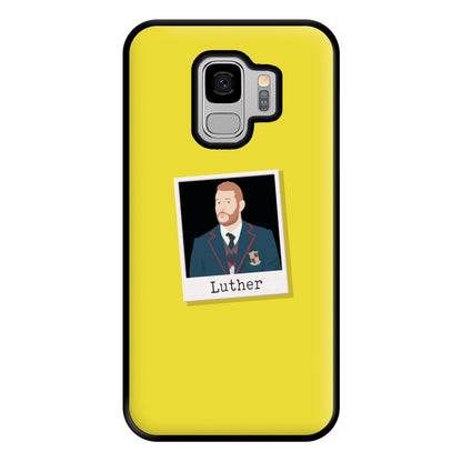 Sticker Luther - Umbrella Academy Phone Case for Galaxy S9 Plus