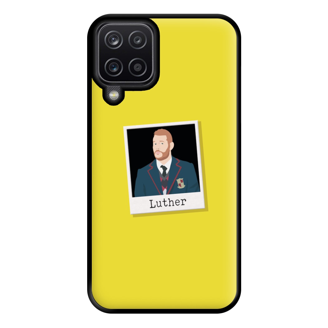 Sticker Luther - Umbrella Academy Phone Case for Galaxy A12