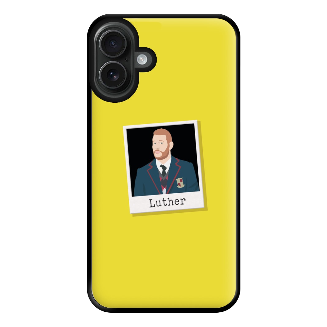 Sticker Luther - Umbrella Academy Phone Case for iPhone 16 Plus