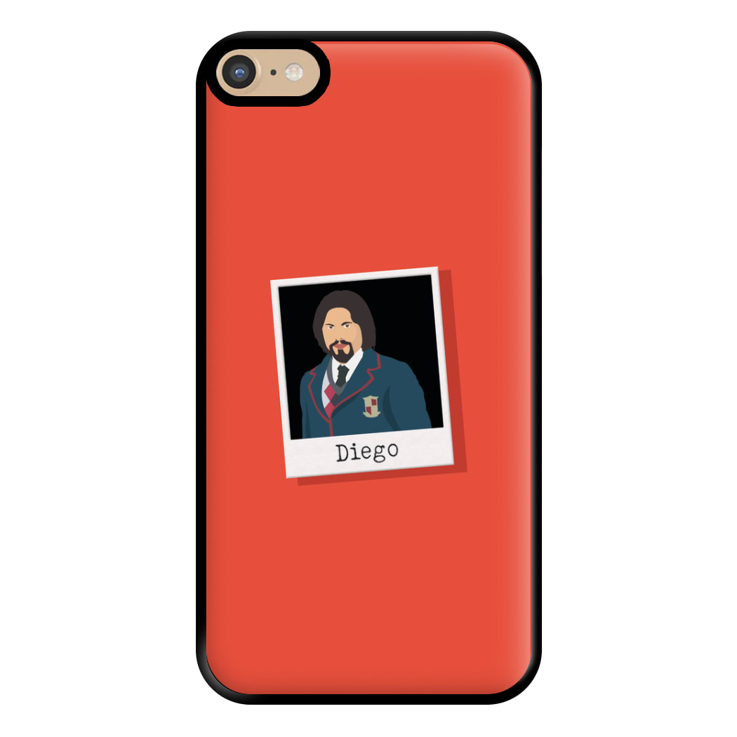 Sticker Diego - Umbrella Academy Phone Case for iPhone 6 Plus / 7 Plus / 8 Plus