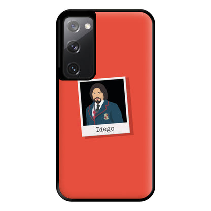 Sticker Diego - Umbrella Academy Phone Case for Galaxy S20FE