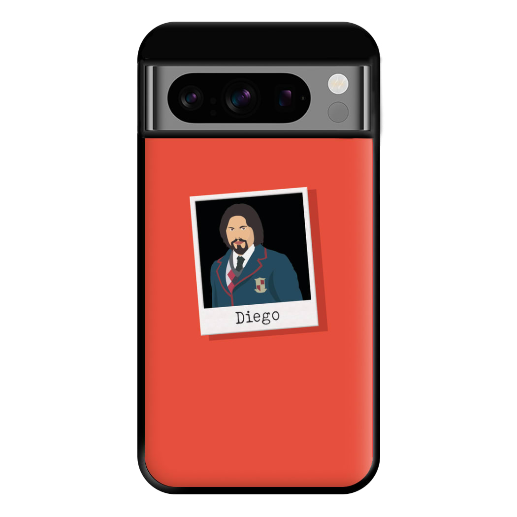 Sticker Diego - Umbrella Academy Phone Case for Google Pixel 8 Pro