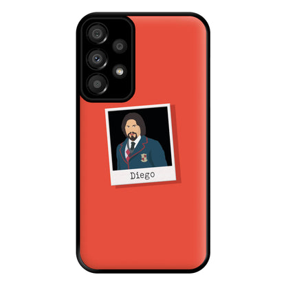 Sticker Diego - Umbrella Academy Phone Case for Galaxy A33