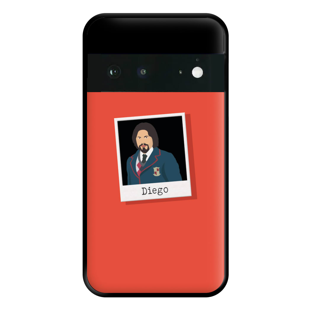 Sticker Diego - Umbrella Academy Phone Case for Google Pixel 6a