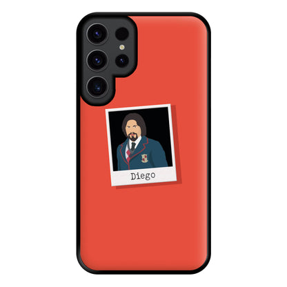 Sticker Diego - Umbrella Academy Phone Case for Galaxy S23 Ultra