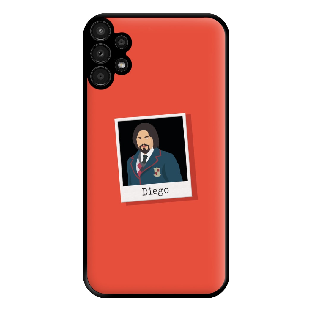 Sticker Diego - Umbrella Academy Phone Case for Galaxy A13