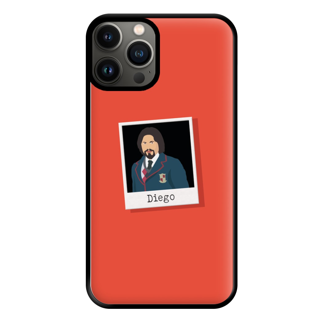 Sticker Diego - Umbrella Academy Phone Case for iPhone 13 Pro Max