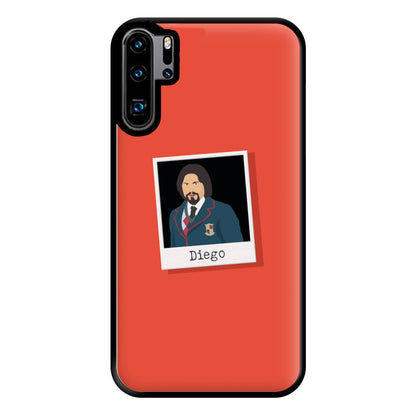 Sticker Diego - Umbrella Academy Phone Case for Huawei P30 Pro