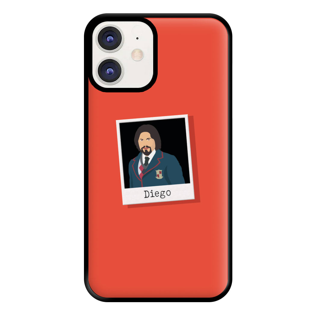 Sticker Diego - Umbrella Academy Phone Case for iPhone 11