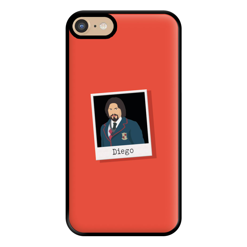 Sticker Diego - Umbrella Academy Phone Case for iPhone 6 / 7 / 8 / SE