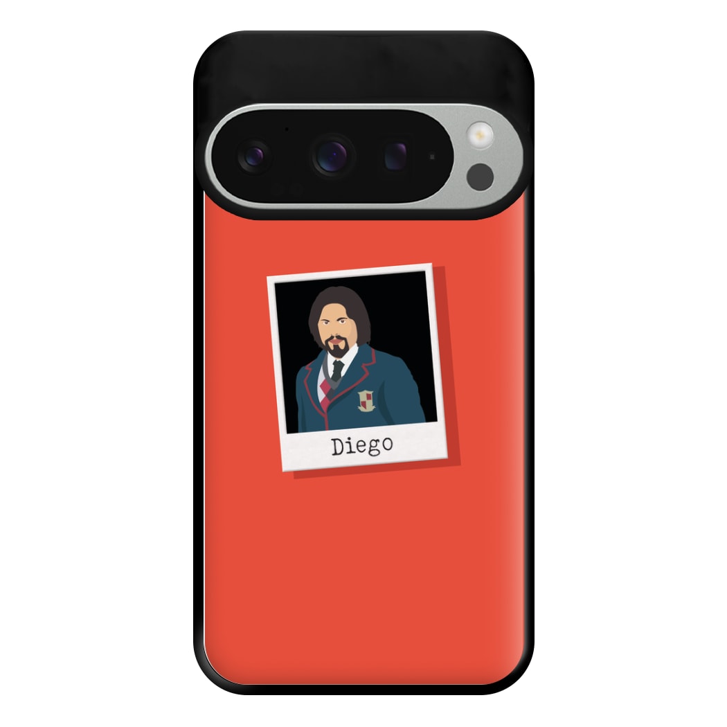 Sticker Diego - Umbrella Academy Phone Case for Google Pixel 9 Pro XL