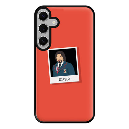 Sticker Diego - Umbrella Academy Phone Case for Galaxy S24FE