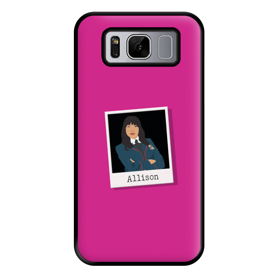 Sticker Allison - Umbrella Academy Phone Case for Galaxy S8 Plus