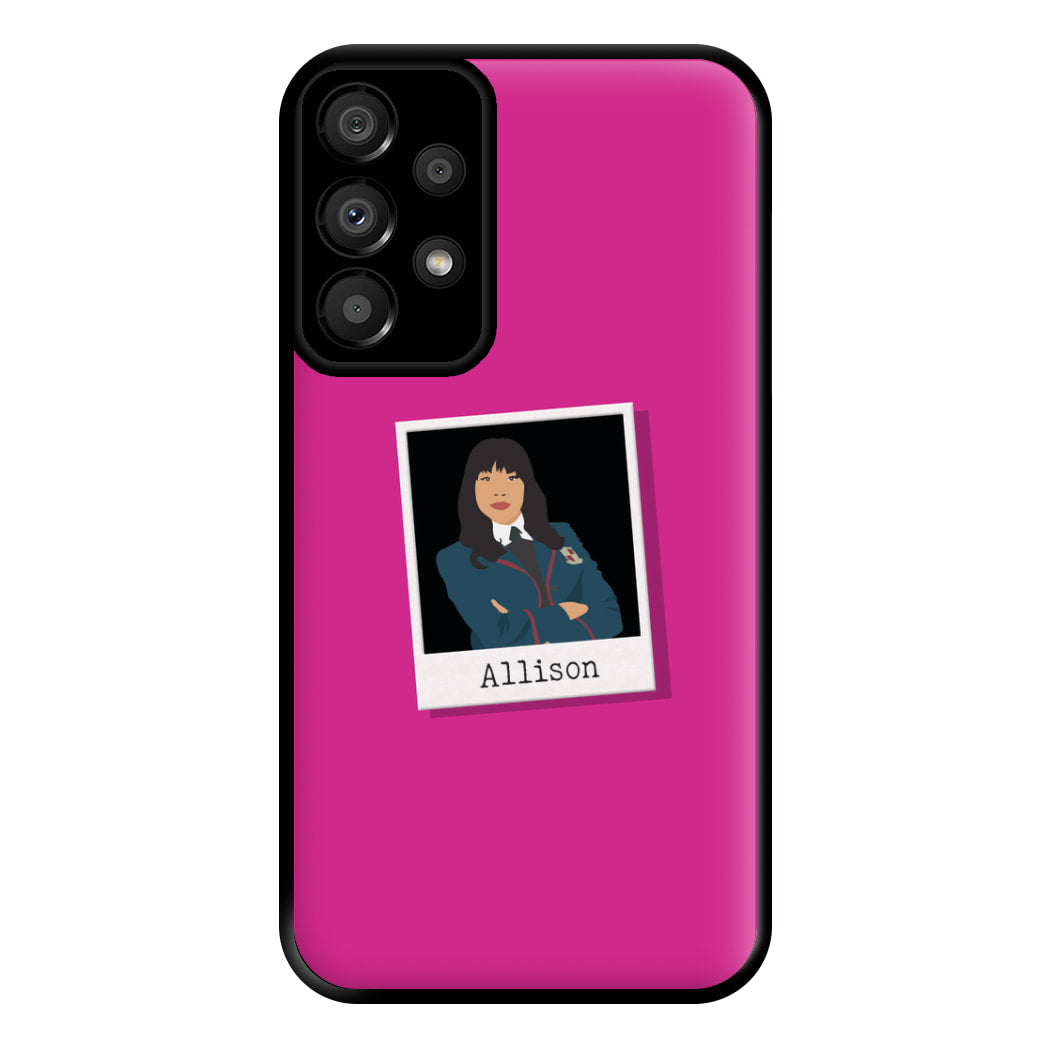 Sticker Allison - Umbrella Academy Phone Case for Galaxy A33