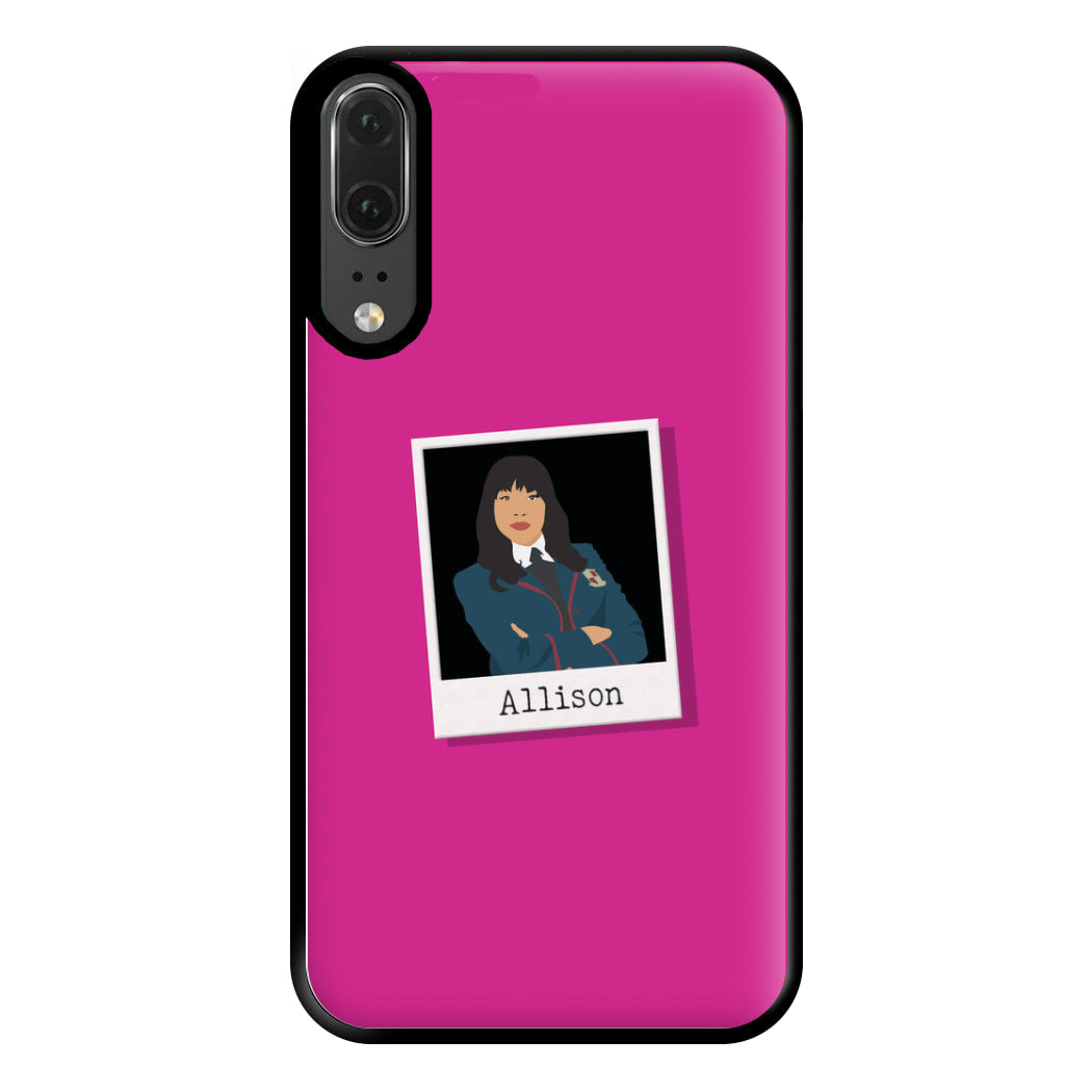 Sticker Allison - Umbrella Academy Phone Case for Huawei P20