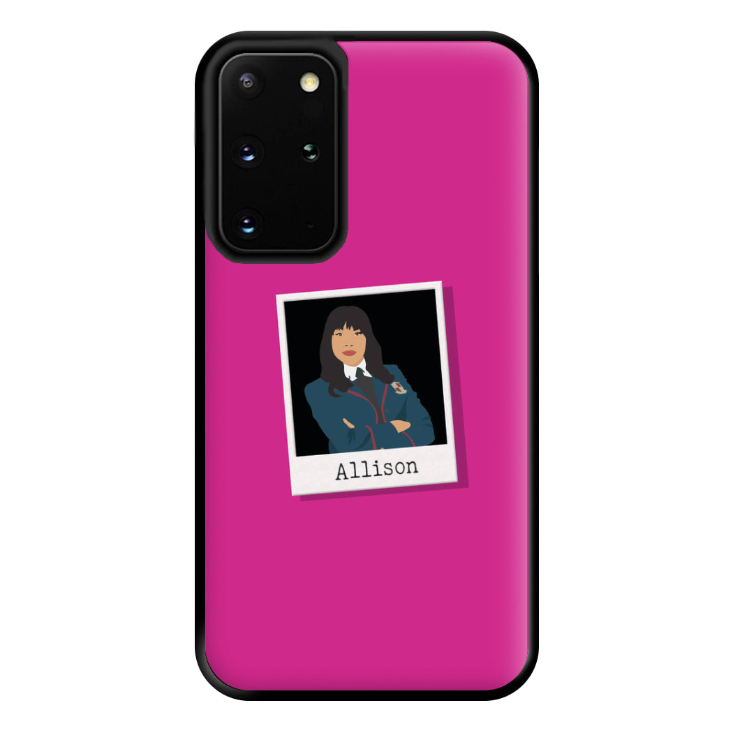 Sticker Allison - Umbrella Academy Phone Case for Galaxy S20 Plus