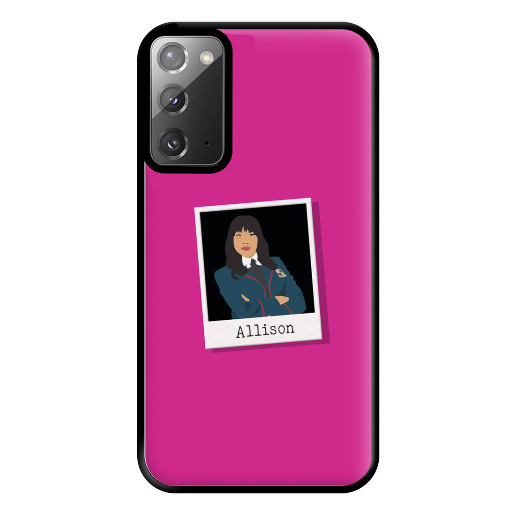 Sticker Allison - Umbrella Academy Phone Case for Galaxy Note 20 Ultra