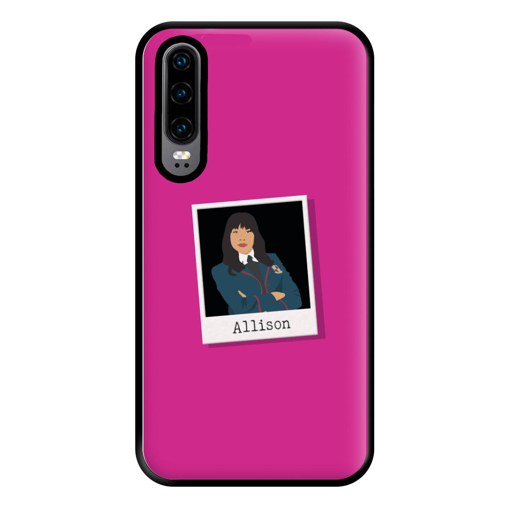 Sticker Allison - Umbrella Academy Phone Case for Huawei P30