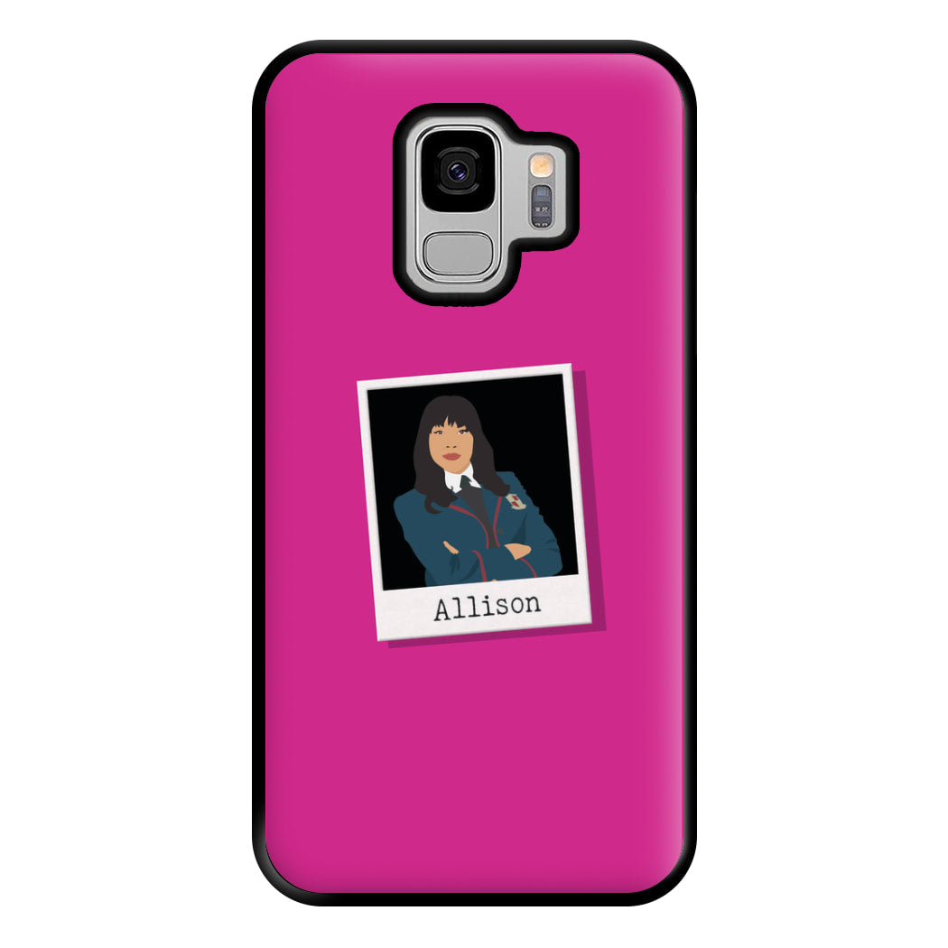 Sticker Allison - Umbrella Academy Phone Case for Galaxy S9 Plus