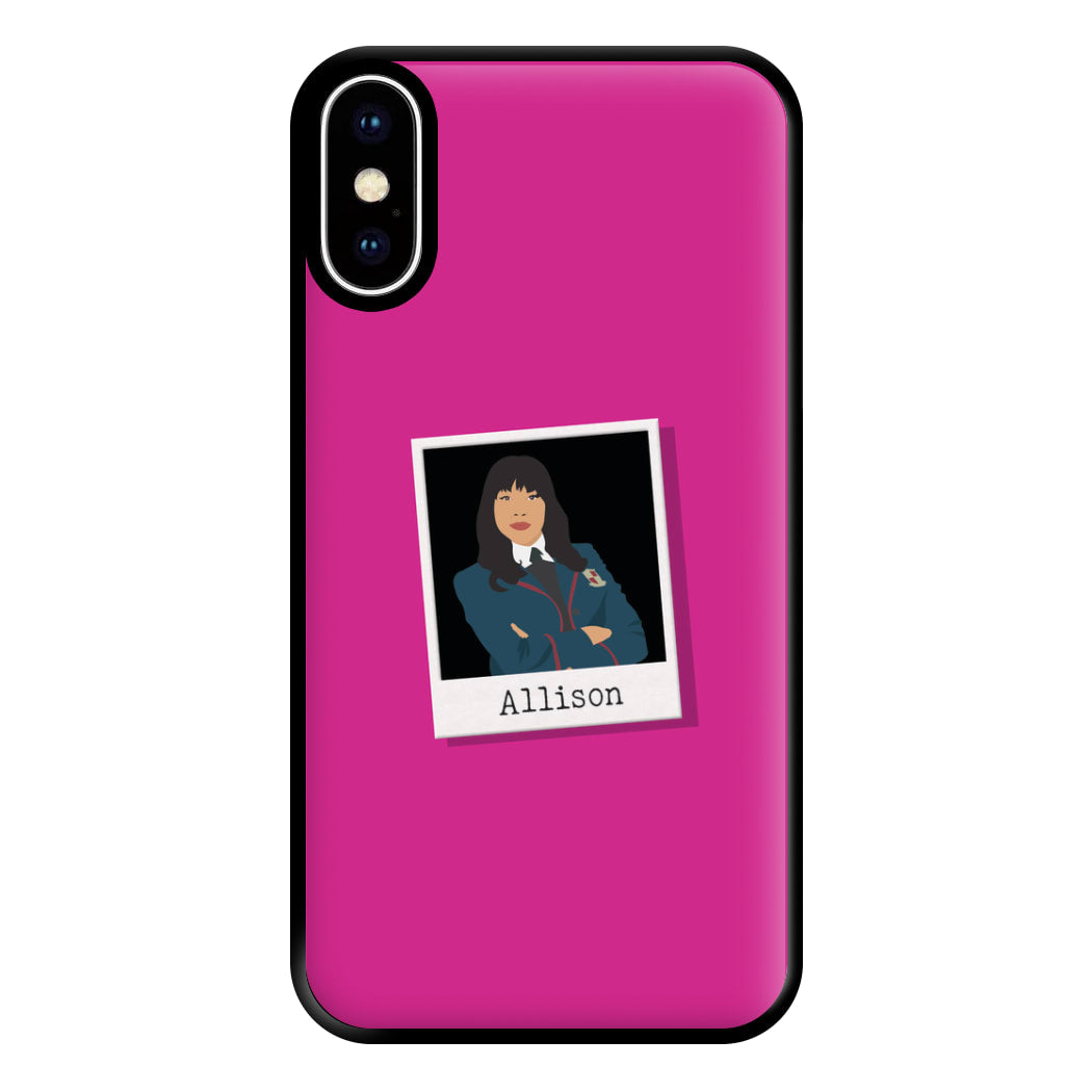 Sticker Allison - Umbrella Academy Phone Case for iPhone XS Max