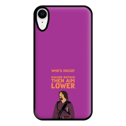 Who's Diego? Phone Case for iPhone XR