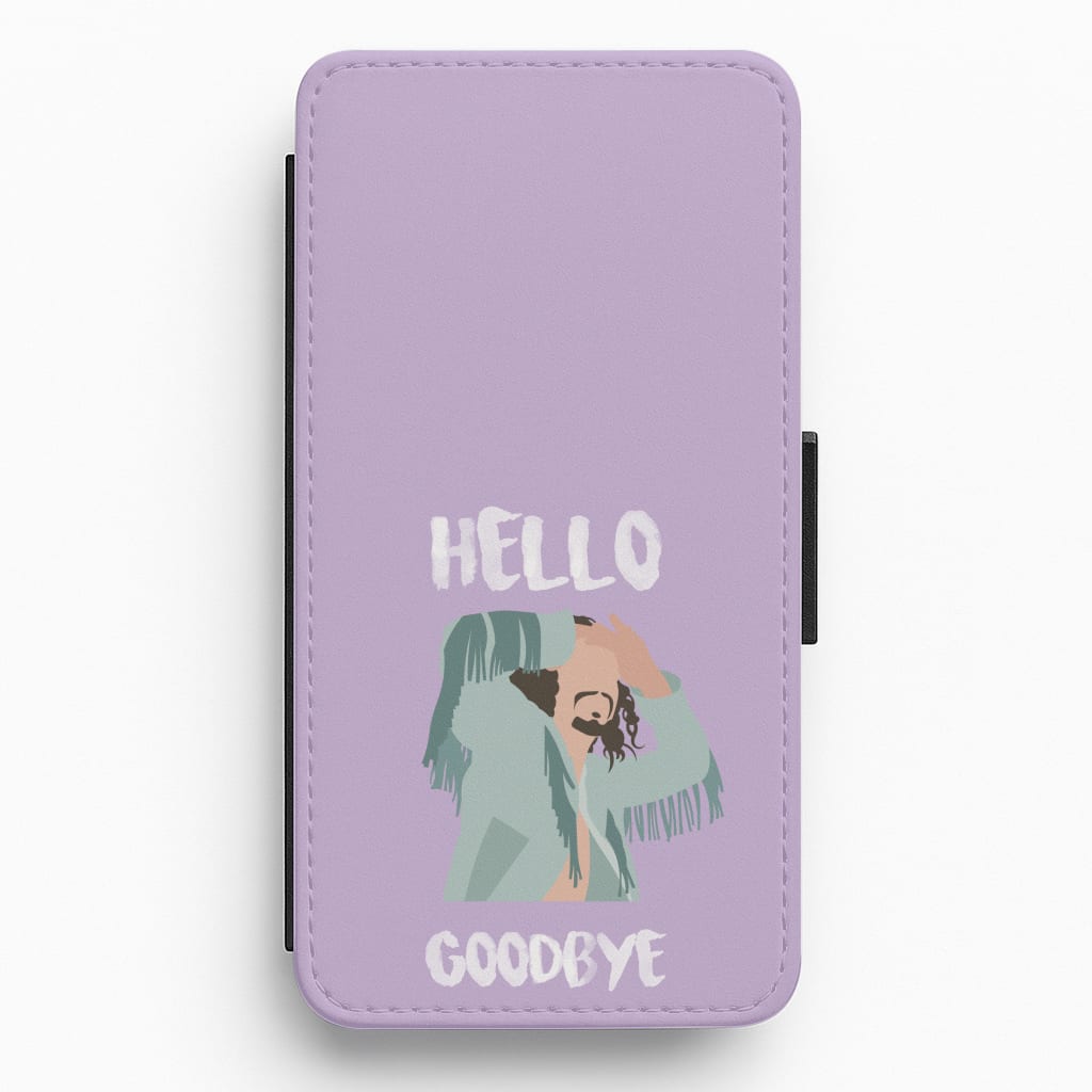 Hello Goodbye Flip / Wallet Phone Case