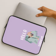 Hello Goodbye Laptop Sleeve 2