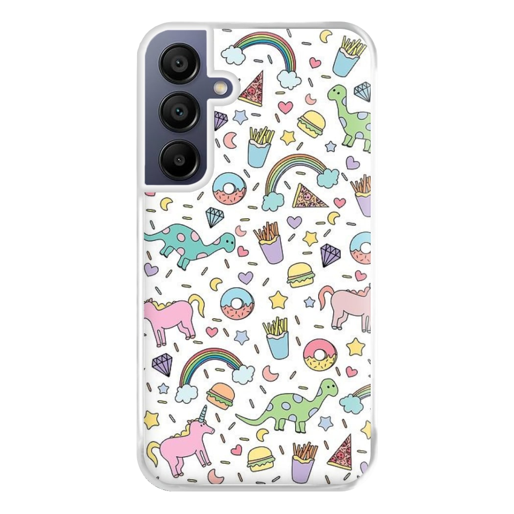 Tumblr Pattern Phone Case for Galaxy A16