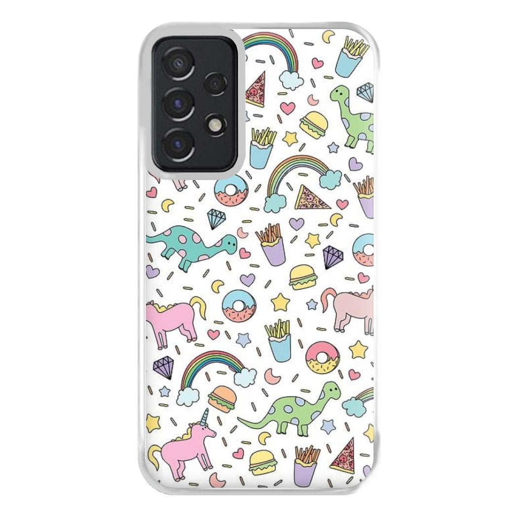 Tumblr Pattern Phone Case for Galaxy A52 / A52s