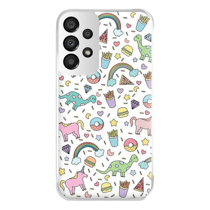 Tumblr Pattern Phone Case for Galaxy A33